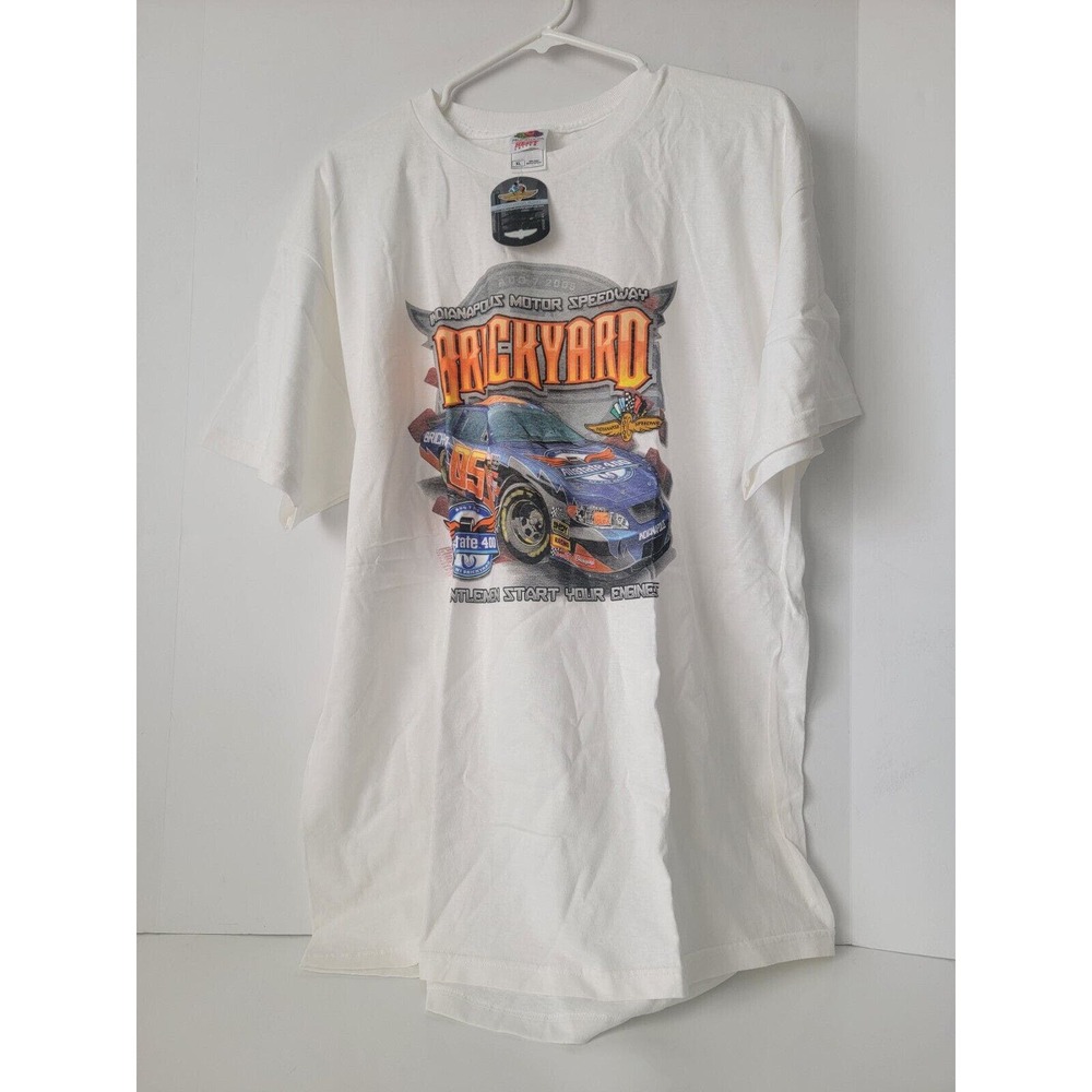 Vintage 2005 Indianapolis Motor Speedway Brickyard T-shirt Size XL.